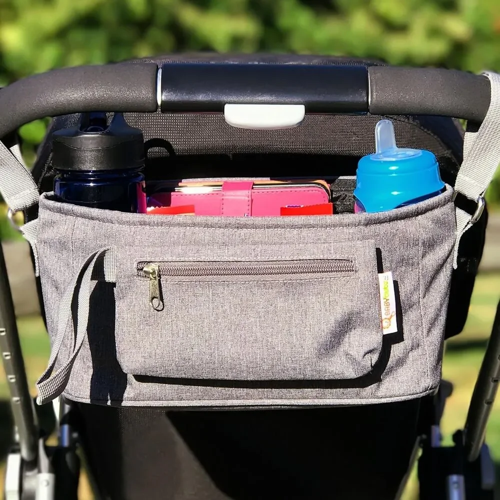 Baby Stroller Organizer Bag, Fits All Strollers Carry Your Phones, Keys, Diapers